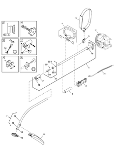 Part Location Diagram of 706289 Briggs and Stratton Guard assembly